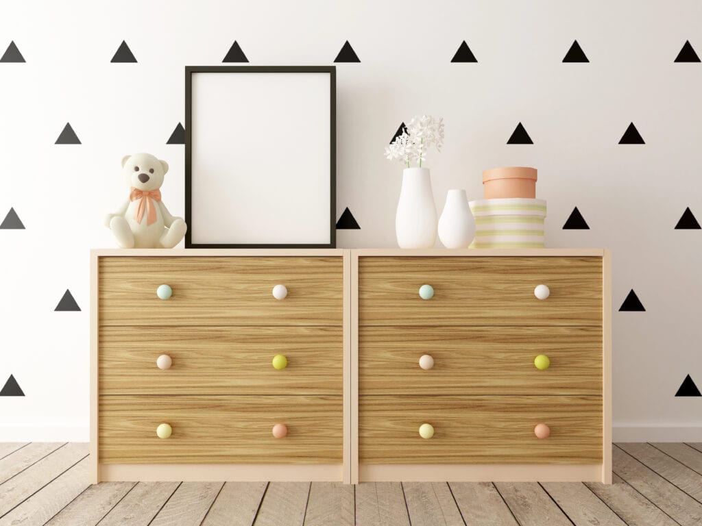 Proč mít komodu v dětském pokoji